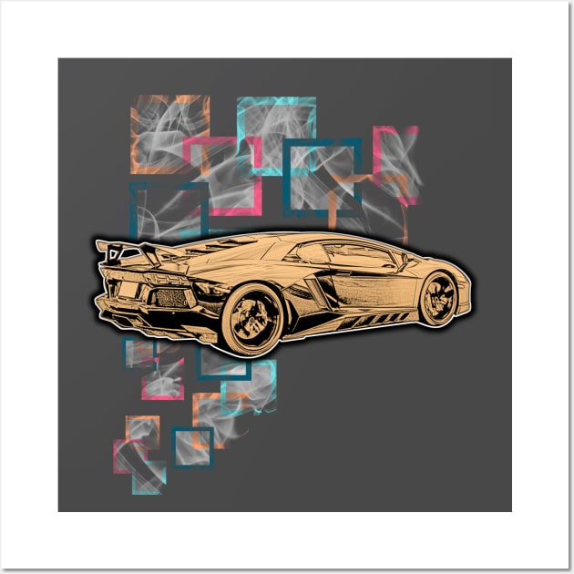 Auto_v9_21 Wall Art by aca027